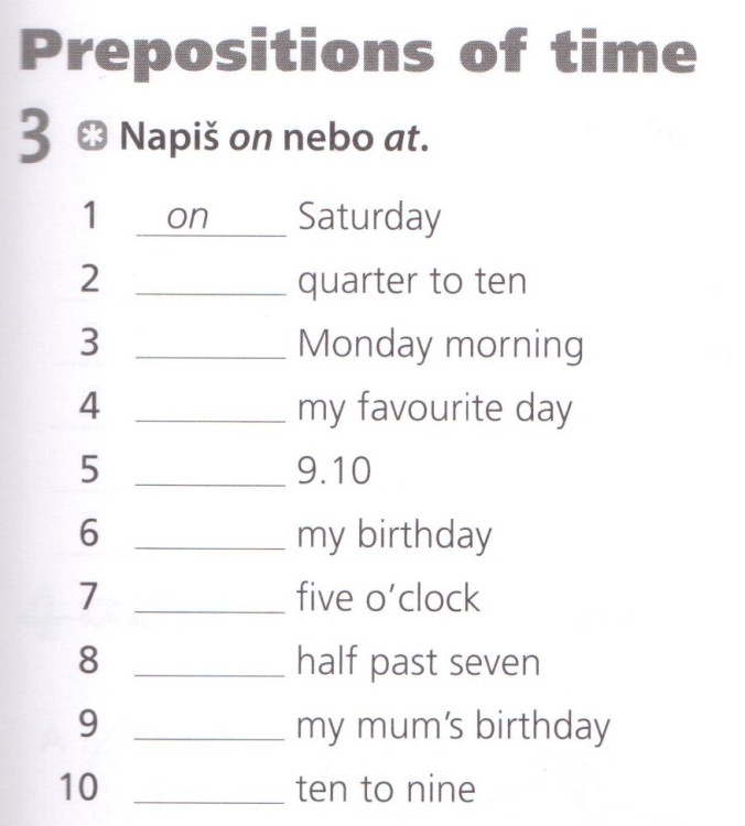 4 - preposition